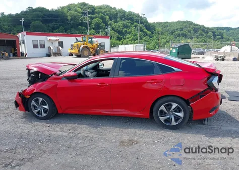 2019 Honda Civic Lx from USA, damaged, VIN 2HGFC2F61KH567603